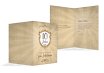 Jubiläumskarte Retro Wappen