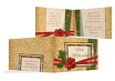 Grußkarte Weihnachten Goldenes Geschenk