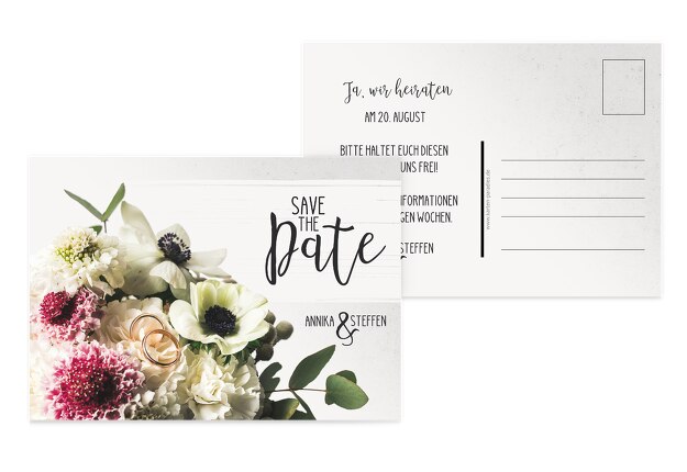 Save-the-Date Bouquet