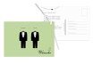 Hochzeit Ballonkarte suits