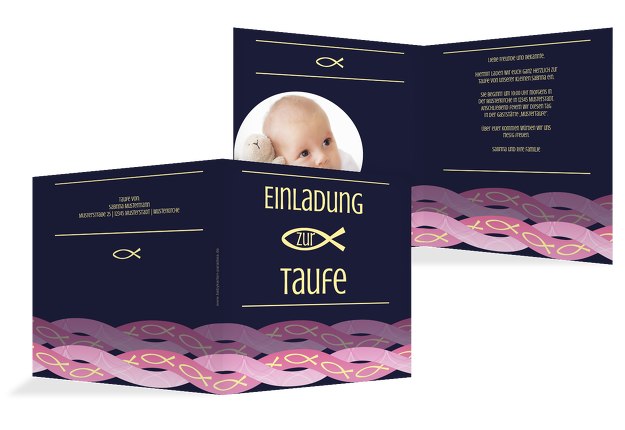 Taufkarte Ichthys