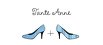 Ansicht 3 - Hochzeit Tischkarte High Heels