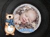 Ansicht 3 - Babykarte Vintage Bär