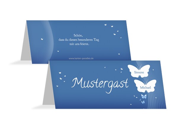 Hochzeit Tischkarte Traumpaar
