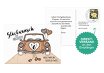 Glückwunschkarte zur Hochzeit Auto