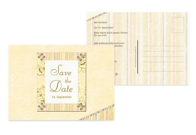 Save-the-Date Bund für's Leben