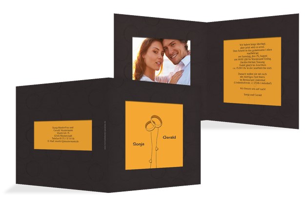 Hochzeit Einladung Eleganz