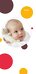 Ansicht 3 - Baby Dankeskarte Kleckse