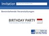 Ansicht 3 - Geburtstagseinladung Gefällt mir!