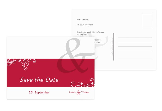 Save-the-Date Band der Liebe