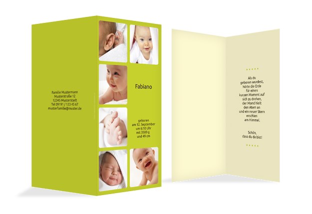 Babykarte Album