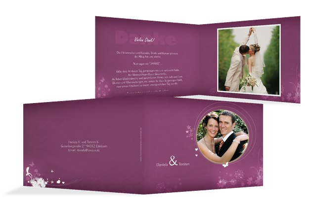 Hochzeit Danke 3 Liebeserfüllung