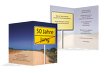 Karte zum Geburtstag Straßenschild 50