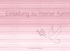 Ansicht 2 - Kommunionskarte Taube 2