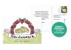 Glückwunschkarte zur Hochzeit Ringe