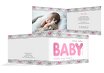 Baby Dankeskarte Cute Baby