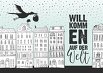 Ansicht 2 - Glückwunschkarte zur Geburt Stadt