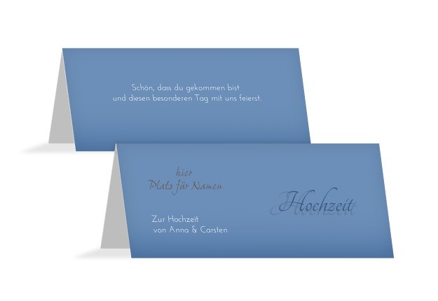 Hochzeit Tischkarte 3 Liebesmoment