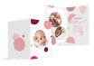 Babykarte Kleckse