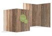 Kirchenheft Umschlag Vintage Holz