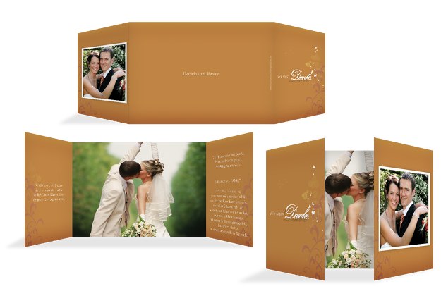 Hochzeit Danke 3 Glücksgriff