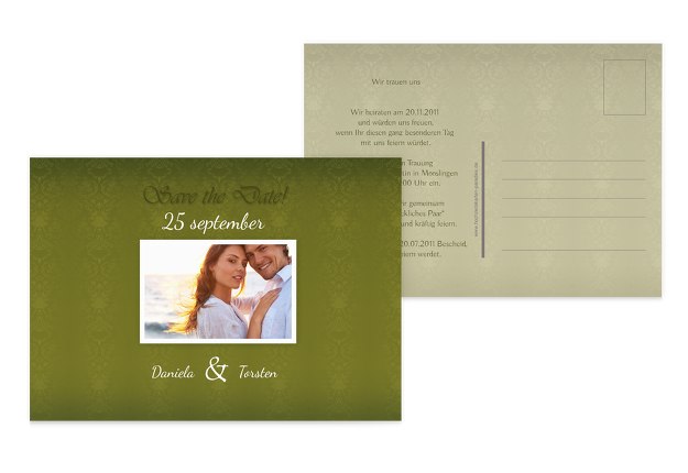 Save-the-Date Eheversprechen
