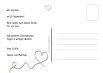 Ansicht 3 - Hochzeit Save-the-Date erfüllte Liebe