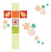 Ansicht 4 - Dankeskarte Florales Kreuz
