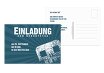 Einladungskarte zum Geburtstag für Jugendliche skully